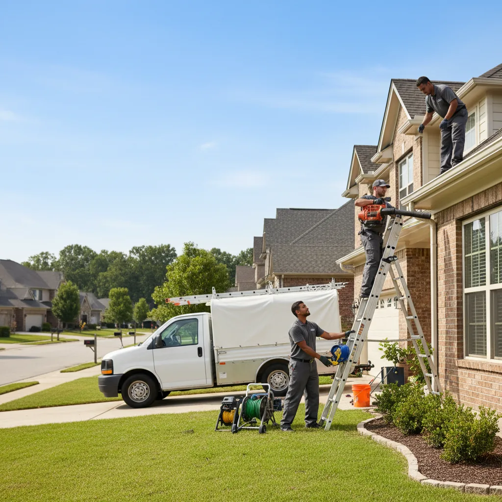 Home Gutter Service in Paloma, IL near me